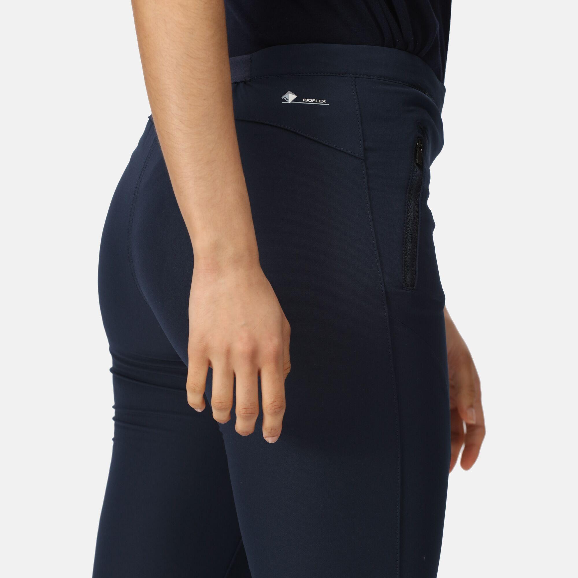 Broek Wandelen Dames Stretch Waterafstotend 5/5