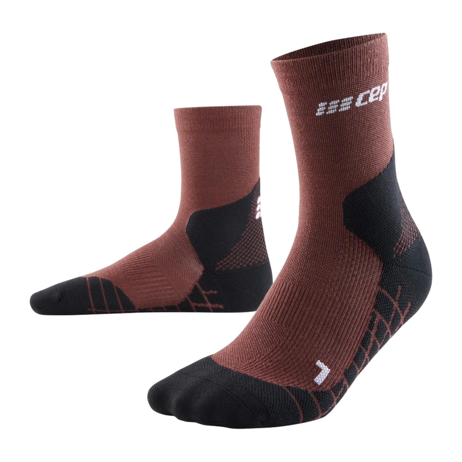 Chaussettes de randonnée CEP Light Merino Mid-Cut - Brun - Hommes 2/2
