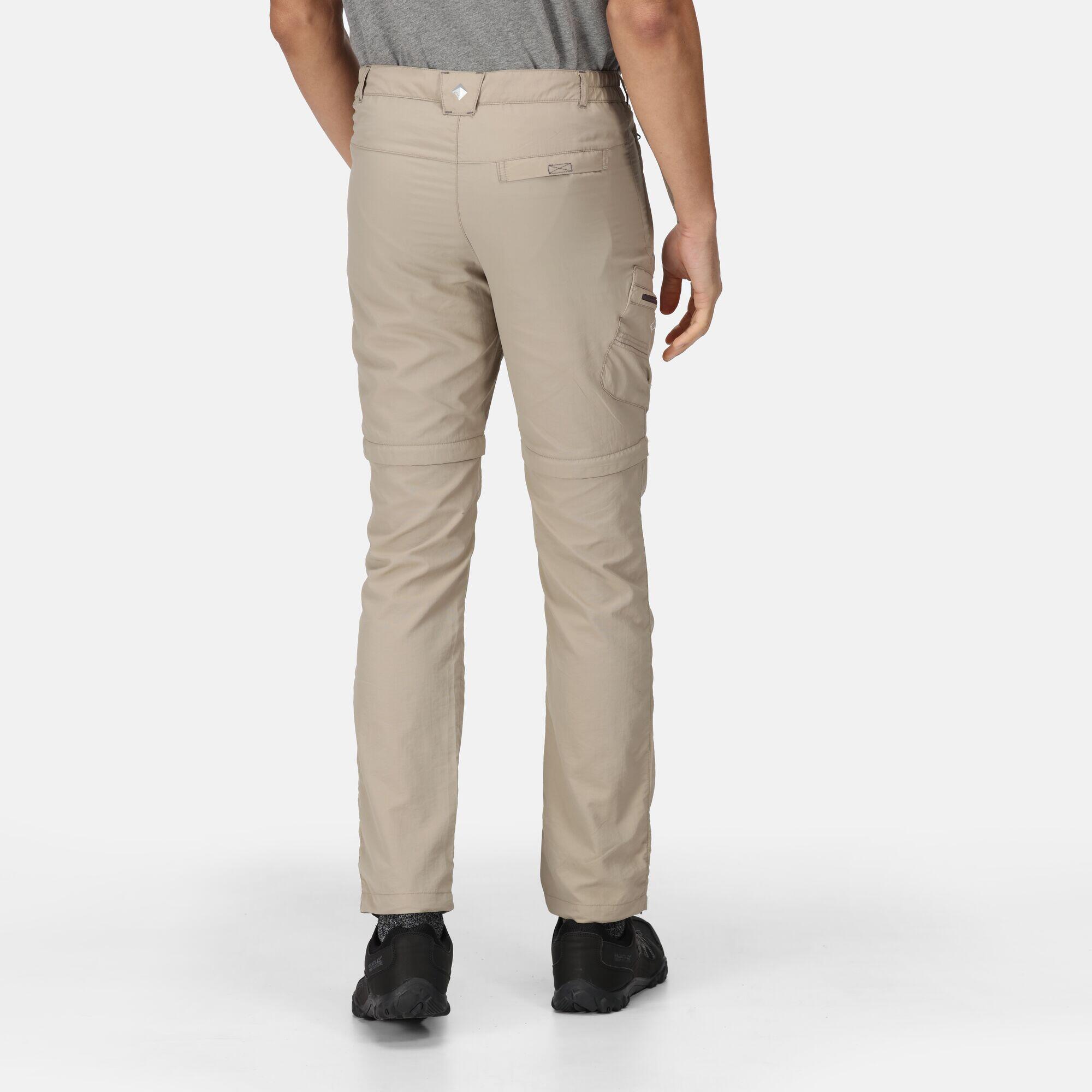 Leesville Zip-Off II Men's Walking Trousers - Parchment 2/5