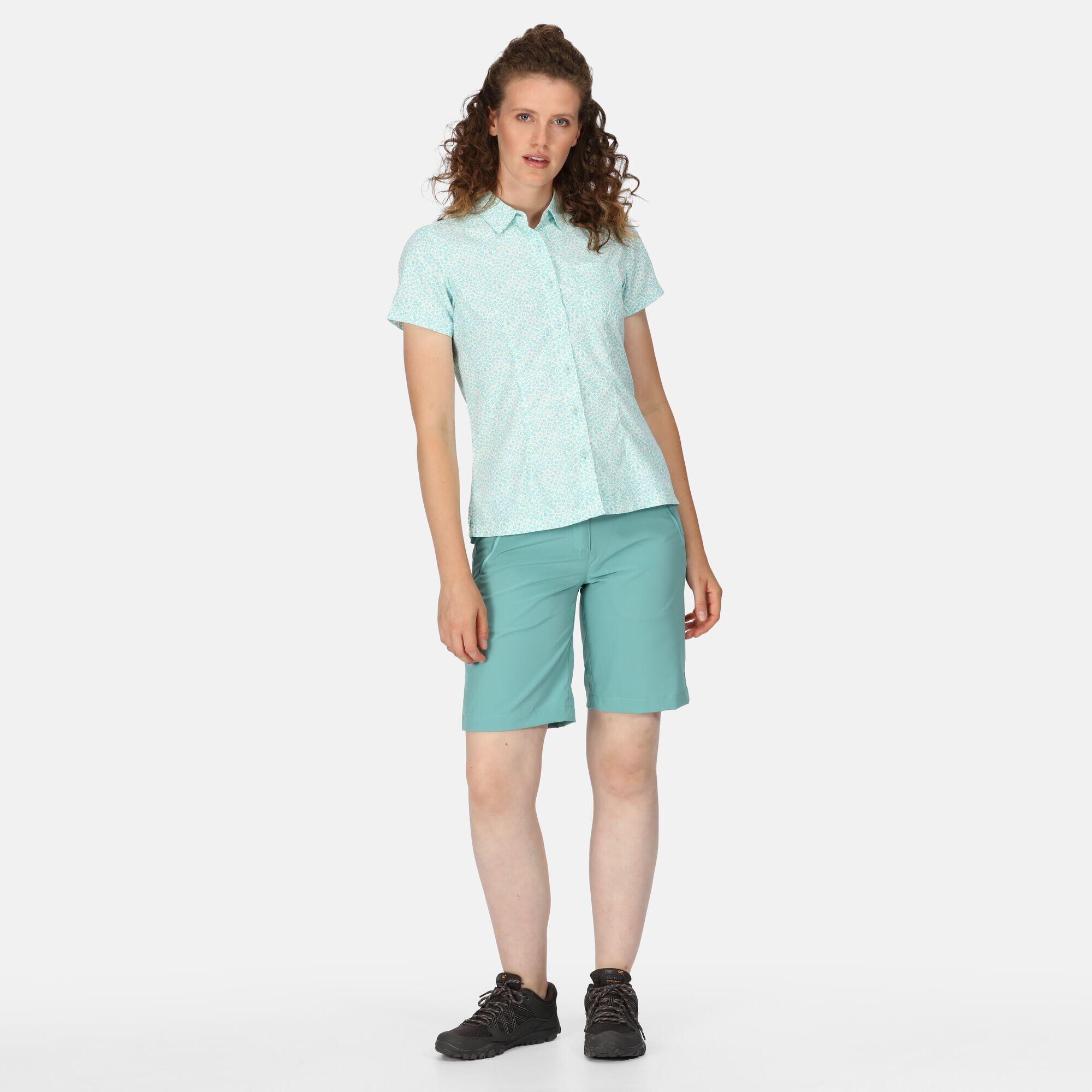 Mindano VII Women's Walking Short Sleeve Shirt 3/7