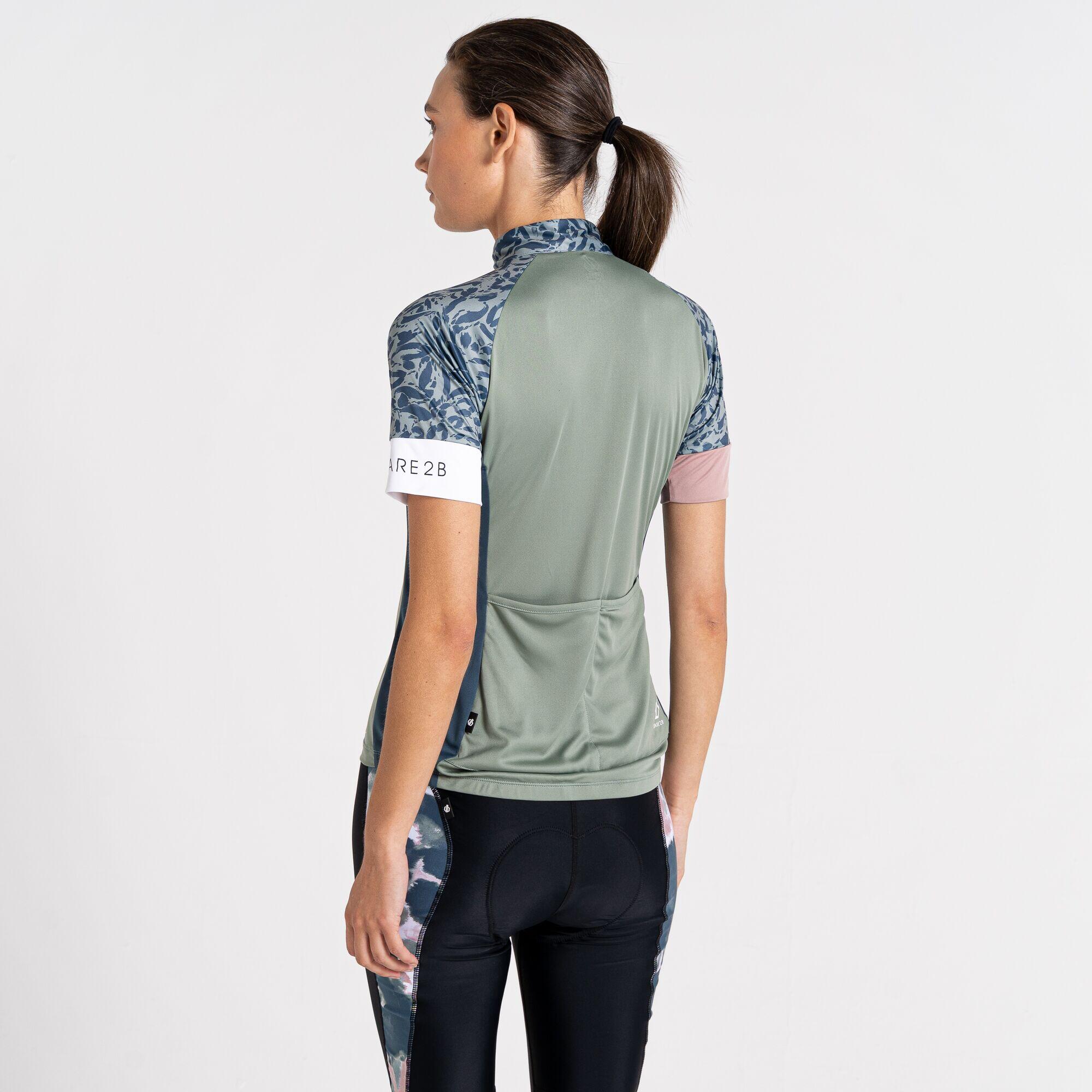 Follow Through Women's Cycling Half Zip, Short Sleeve Jersey 3/7