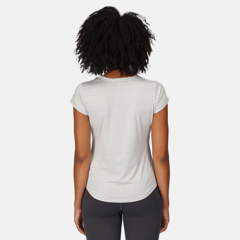 Limonite VI T-shirt de fitness à manches courtes pour femme