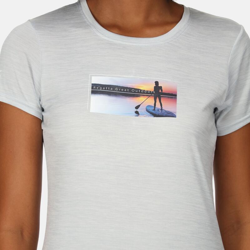 Fingal VII damska turystyczna koszulka z krótkim rękawem