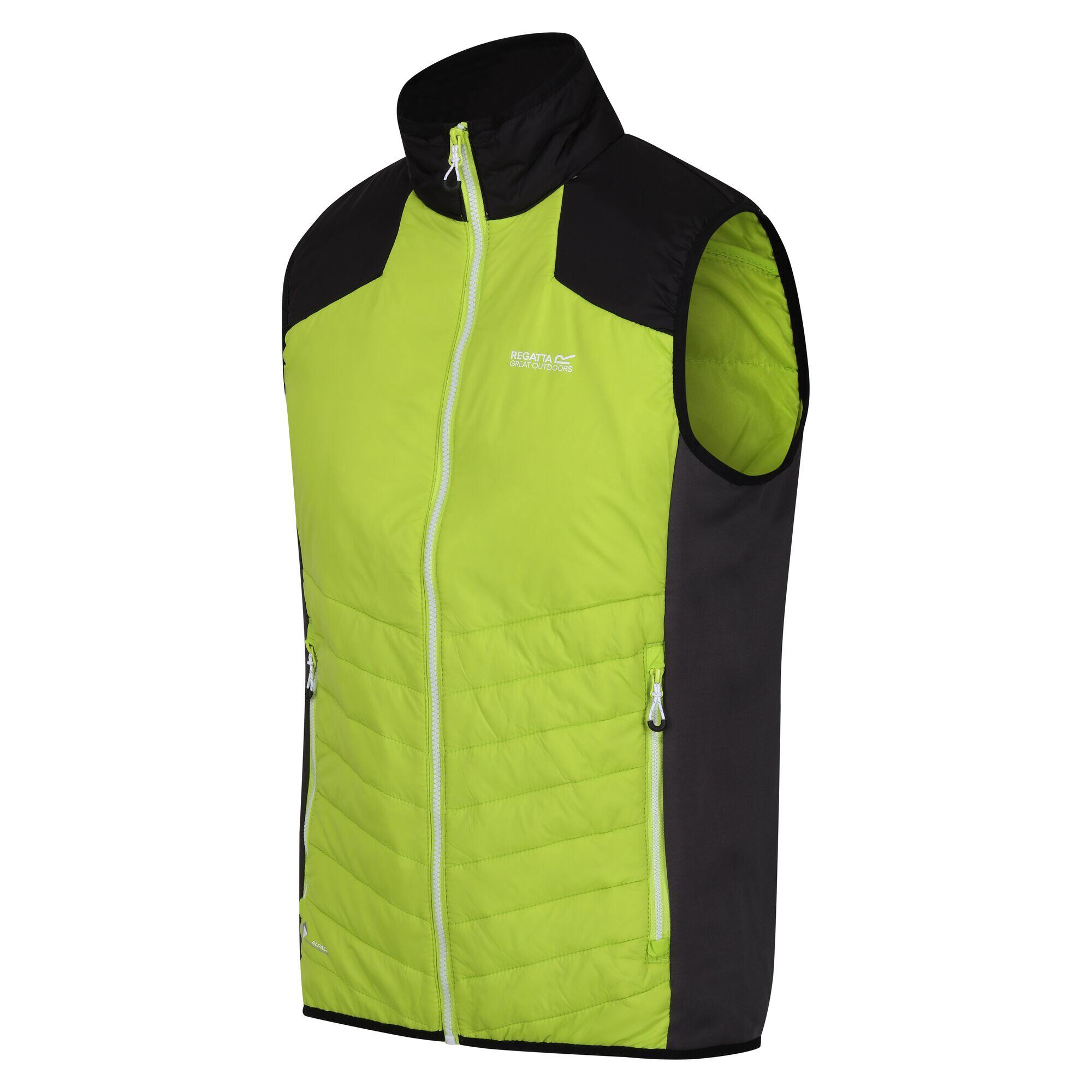 Steppweste Halton Wandern/Outdoor/Trekking Herren BriKiwi/Blk Atmungsaktiv