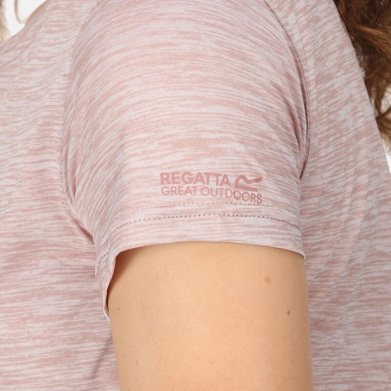 T-shirts e camisas para senhora - REGATTA Fingal Edition W - Rosa escuro