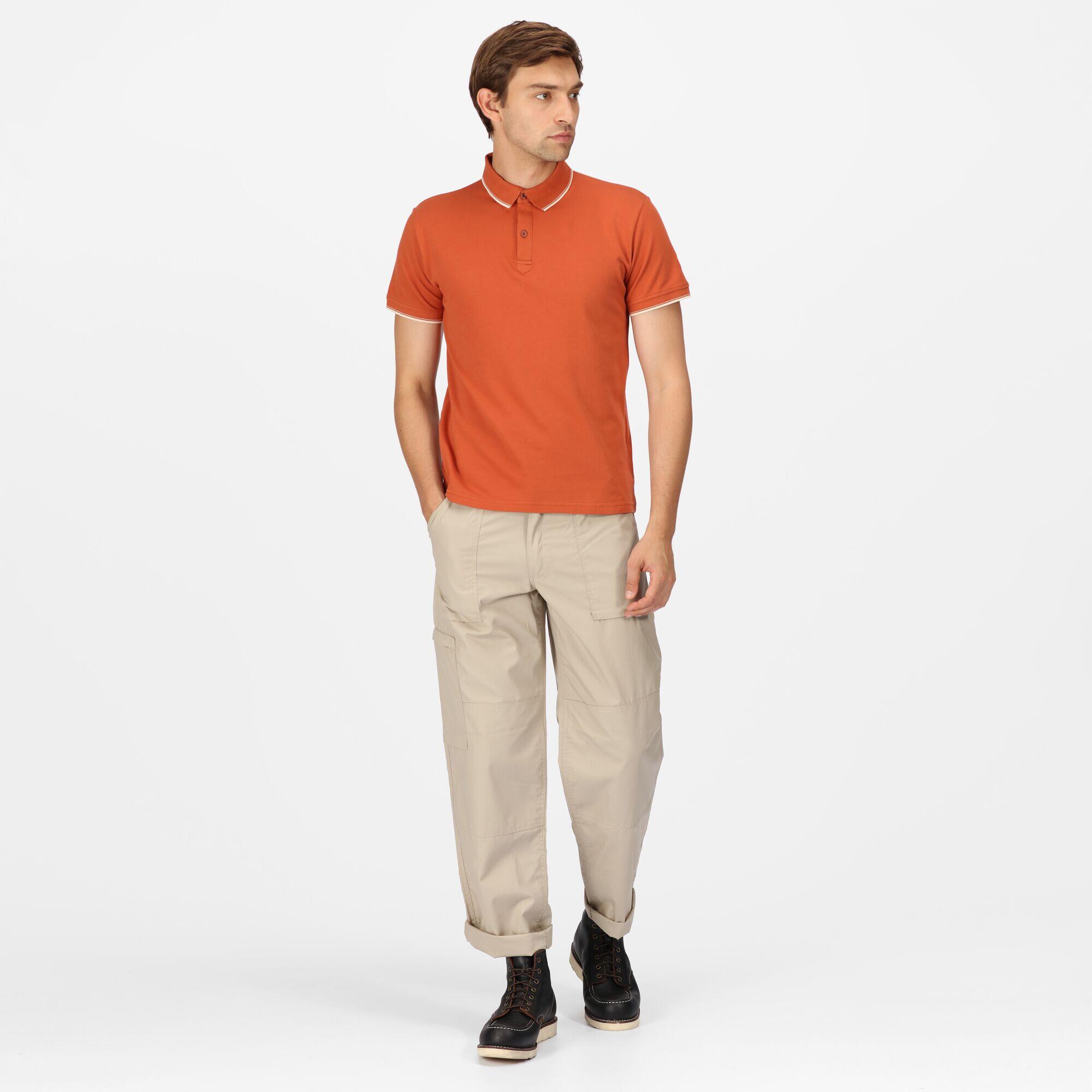 Tadeo Men's Walking Short Sleeve Polo Shirt 3/5