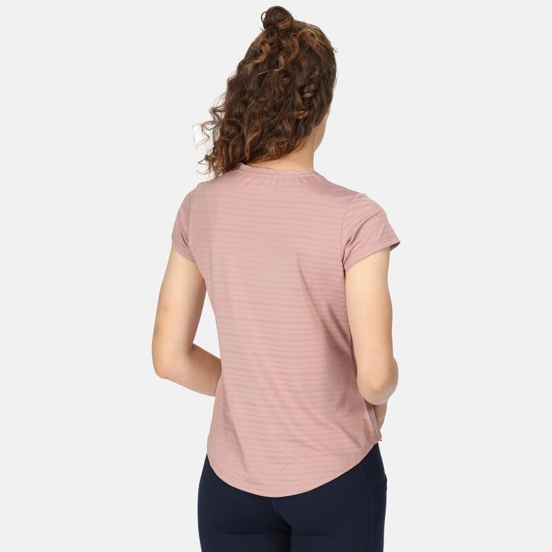 Limonite VI T-shirt de fitness à manches courtes pour femme