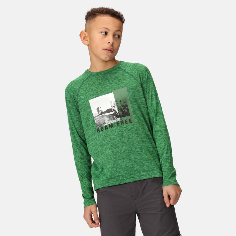 Burnlee Walking-Grafik-T-Shirt für Kinder