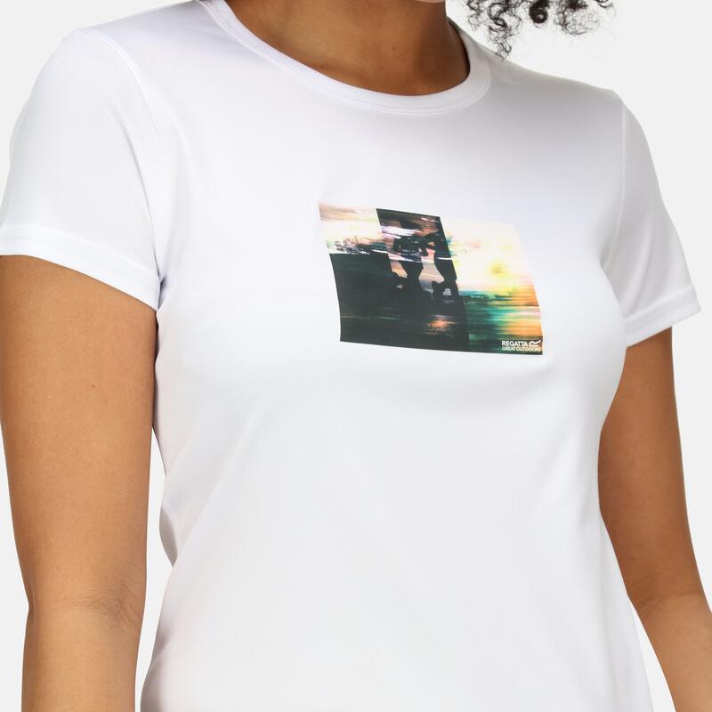 Fingal VII damska turystyczna koszulka z krótkim rękawem