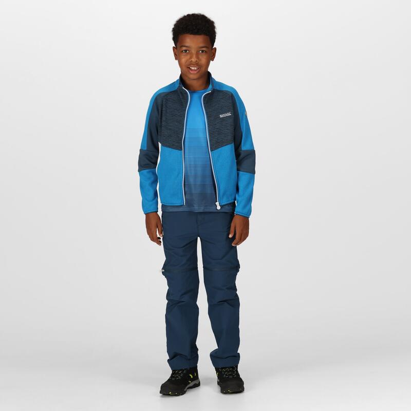 Oberon VII wandelfleece met hele rits voor kinderen