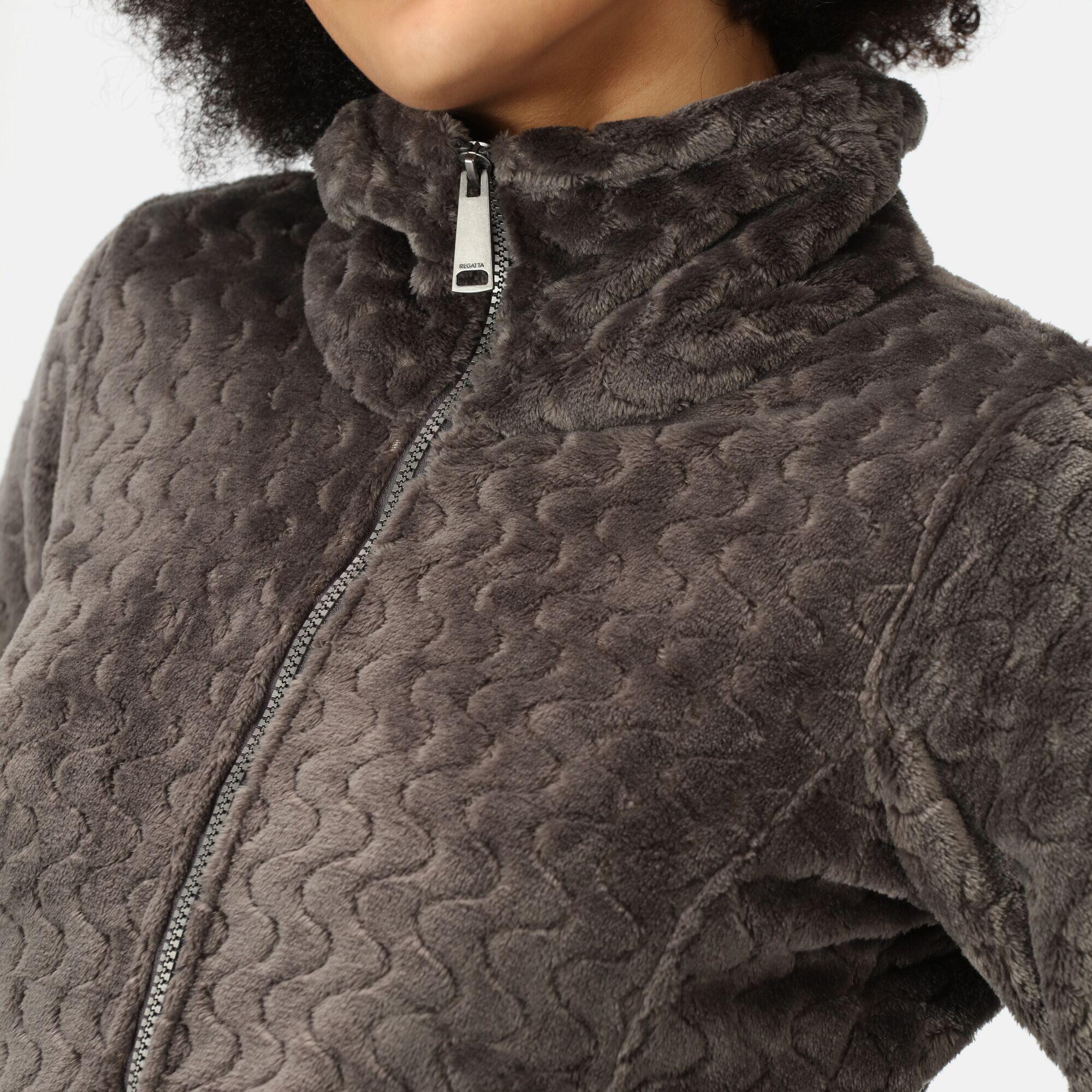 Sudadera senderismo mujer Regatta Heloise, gris oscuro 4/7