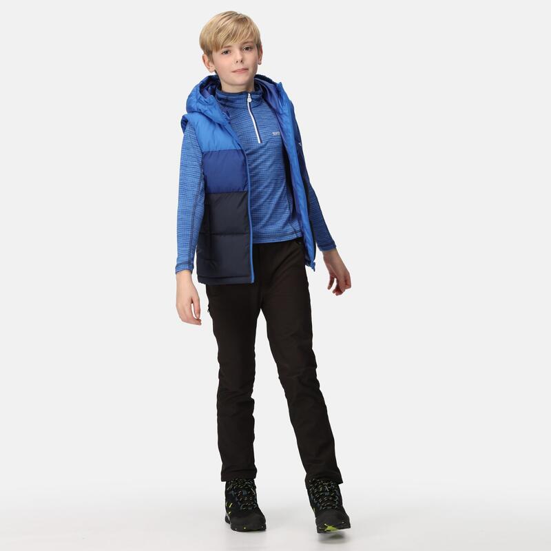 Lofthouse wandelbodywarmer met capuchon voor kinderen