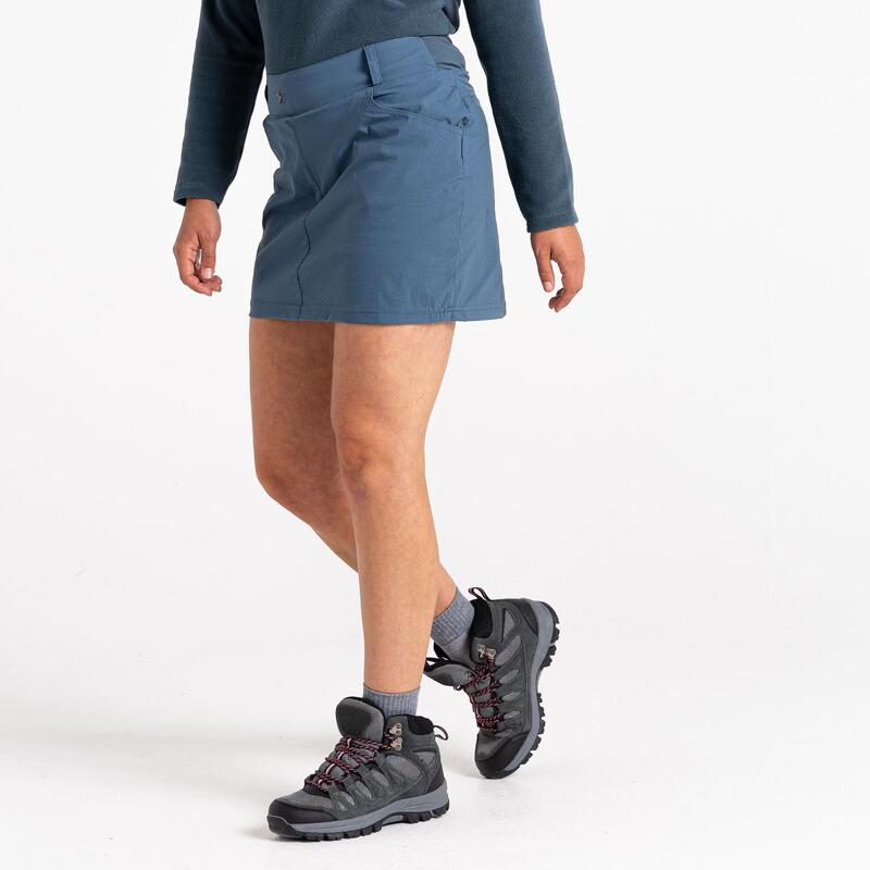 Melodic III Fitness-Skort für Damen - Mittelblau