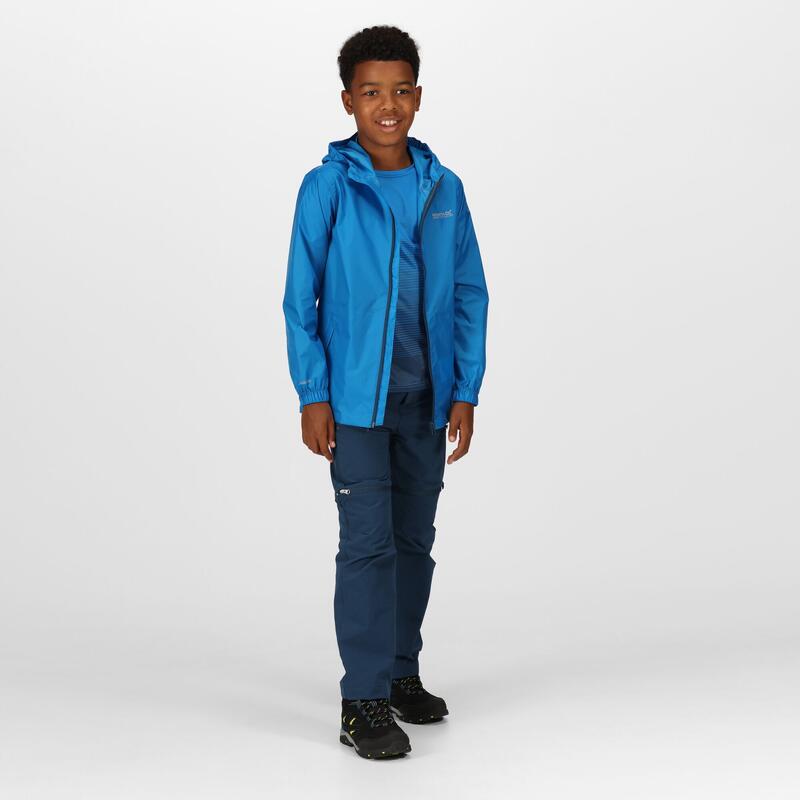 Veste de randonnée imperméable pliable enfant Pack It III