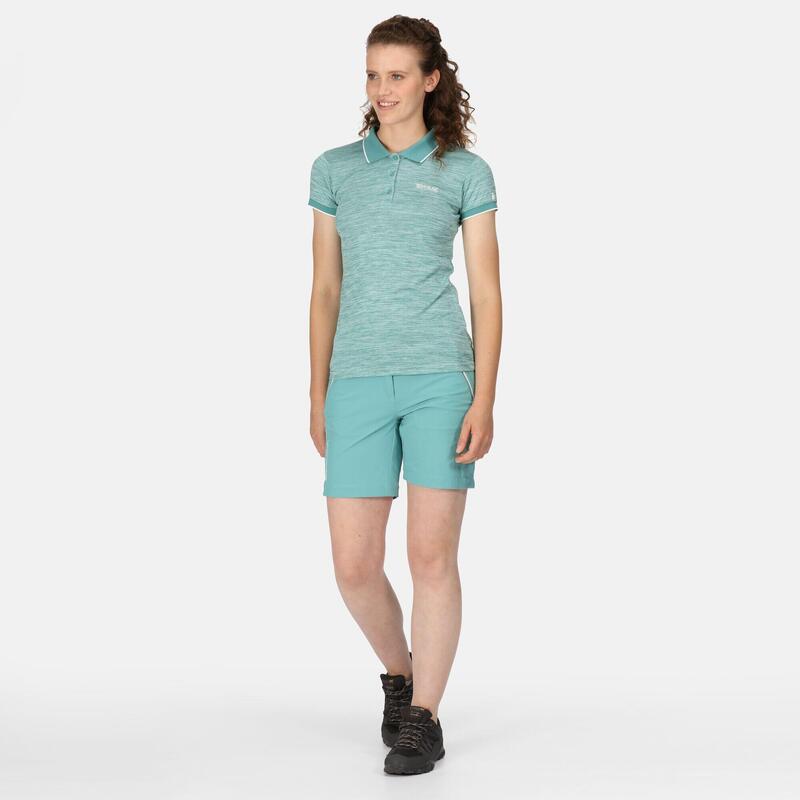 Wandershirt Remex II Wandern/Outdoor/Trekking Damen Bristol Blue Ohne