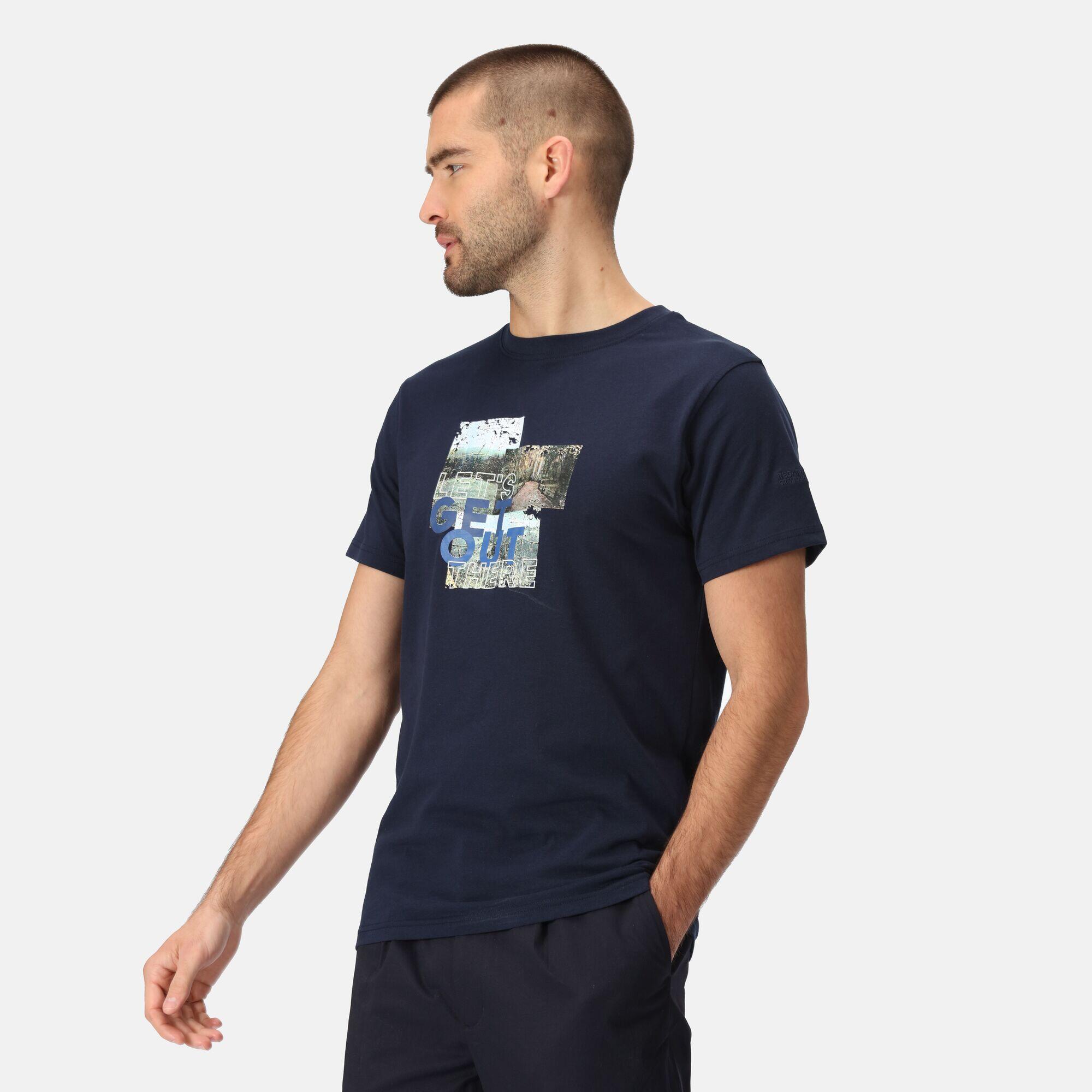 Cline VI Men's Walking Short Sleeve T-Shirt 4/5