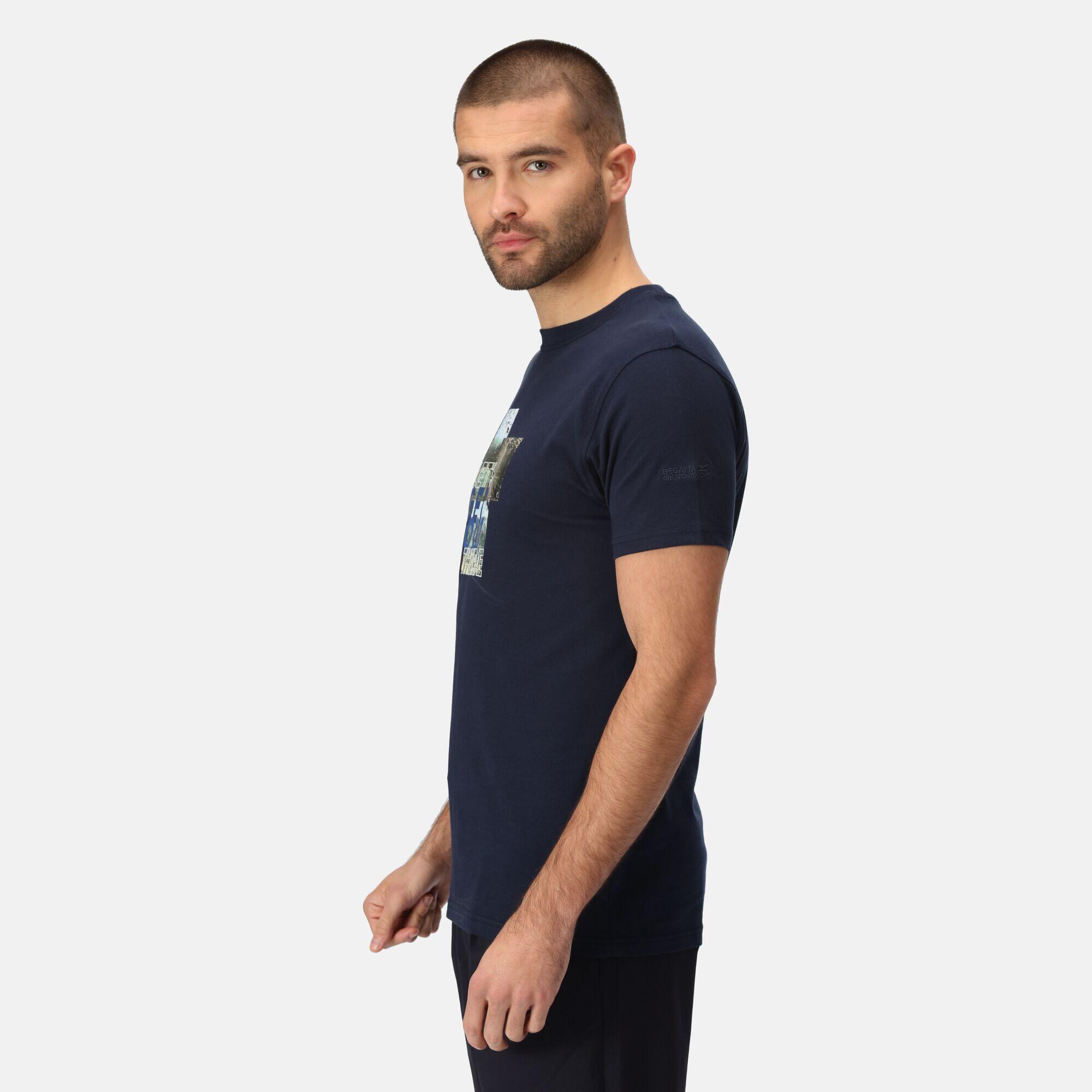 Cline VI Men's Walking Short Sleeve T-Shirt 5/5