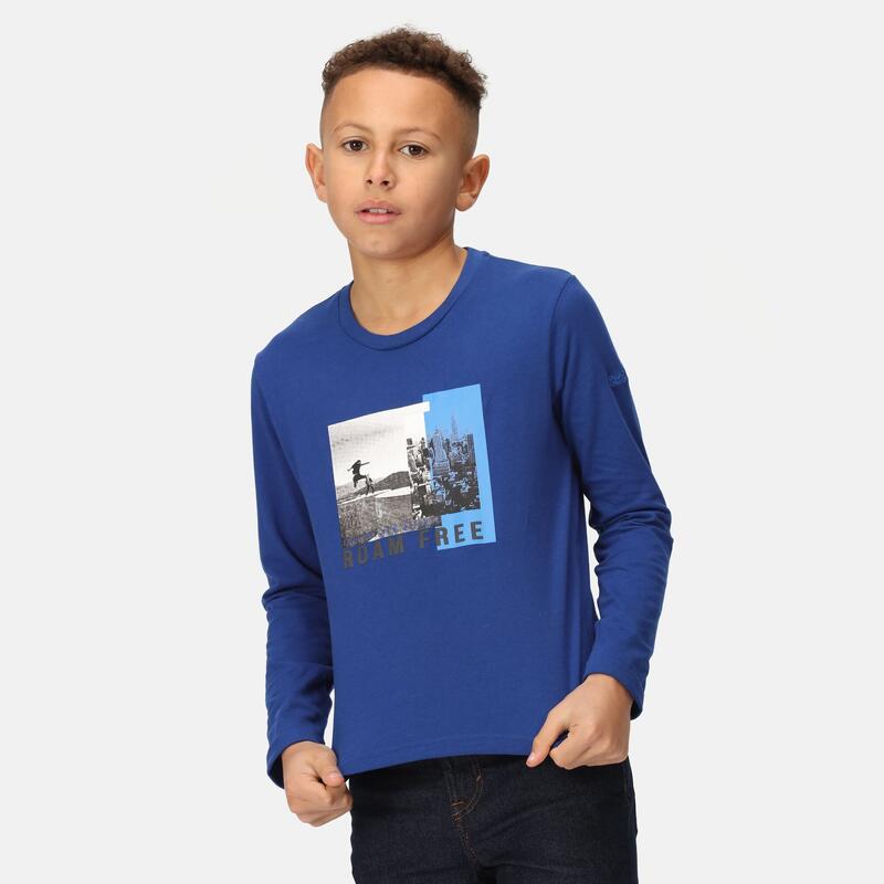 Wenbie III Enfant Randonnée T-shirt à imprimé graphique