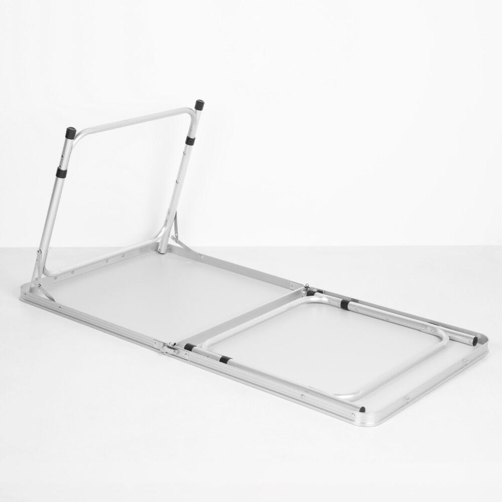 Aktive Table de camping pliante réglable en hauteur et antidérapante gris 6/7