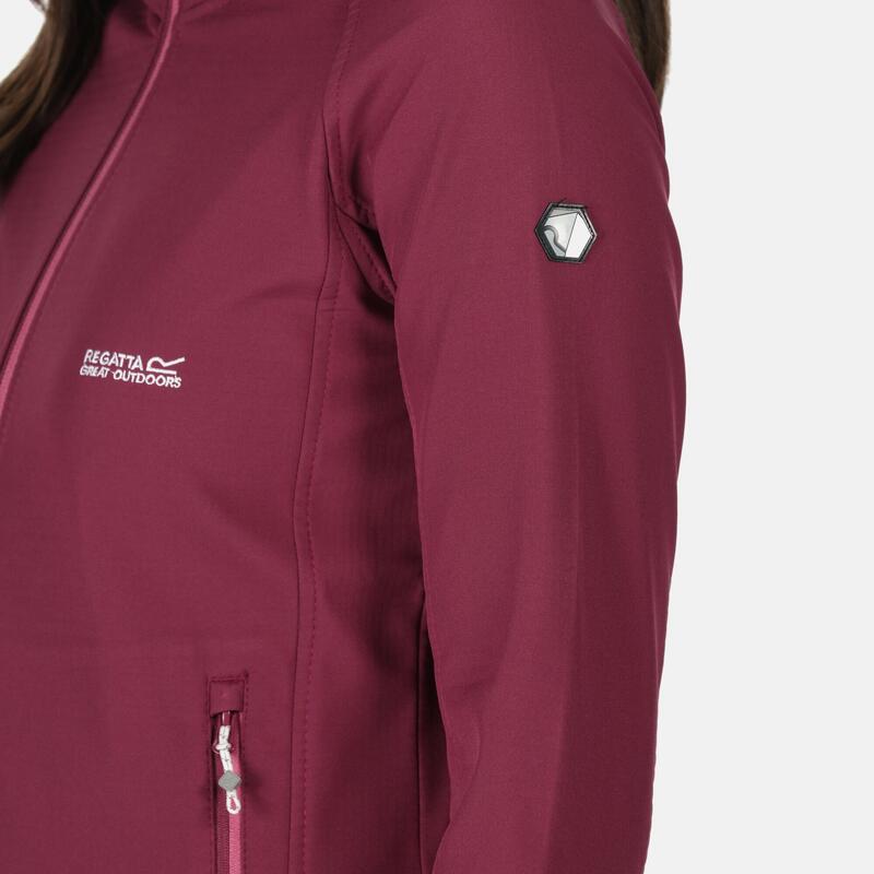 De Arec III softshell wandeljas voor dames