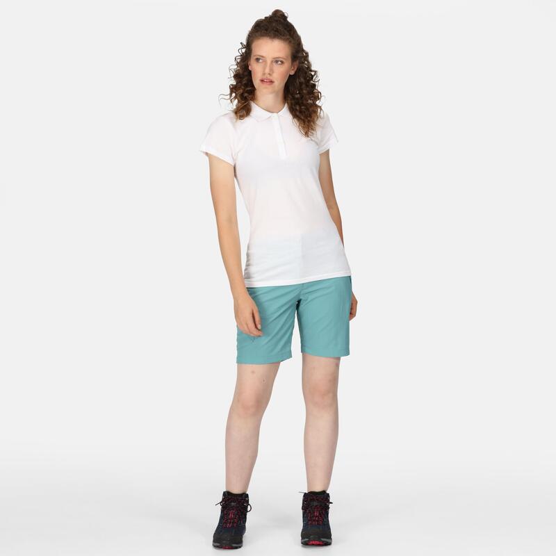 Regatta Chaska II Women's Quick Dry Active Lightweight Hiking Shorts, Moroccan Blu, 34