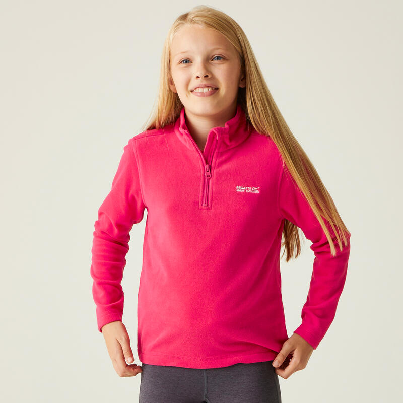 De Hot Shot wandelfleece met volledige rits voor kinderen