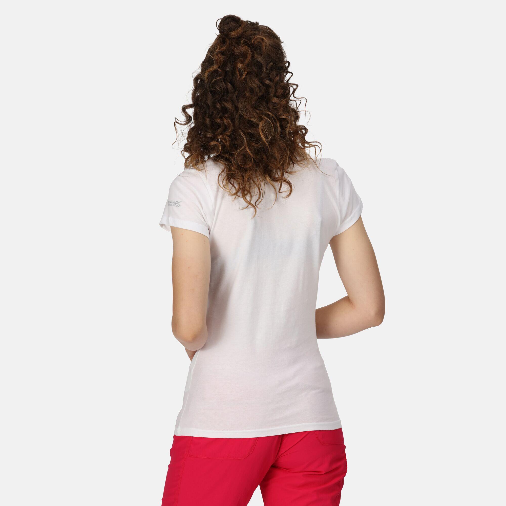 Sinton Women's Fitness T-Shirt - White 2/5