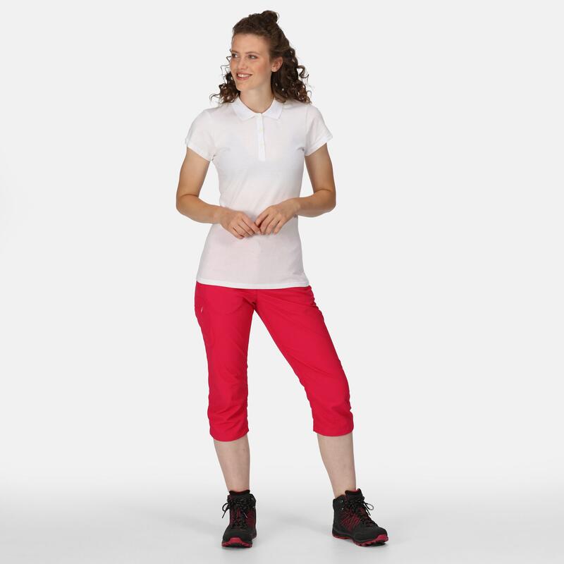 Sinton Fitness-T-Shirt für Damen - Weiß