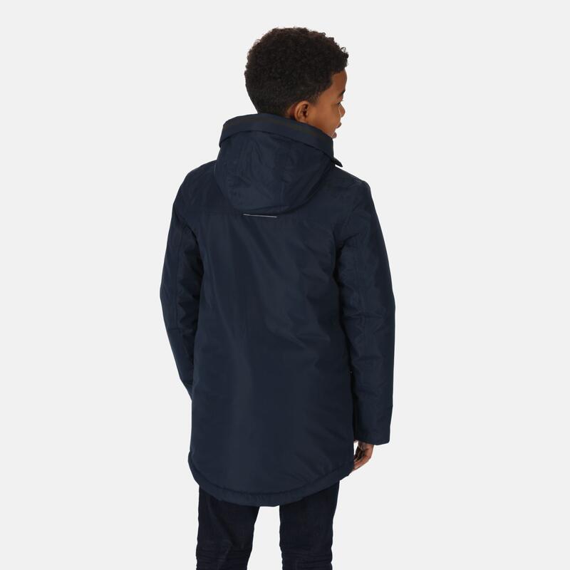 Parka Paddrick Wandern/Outdoor/Trekking Kinder Navy Wasserdicht 5.000 mm