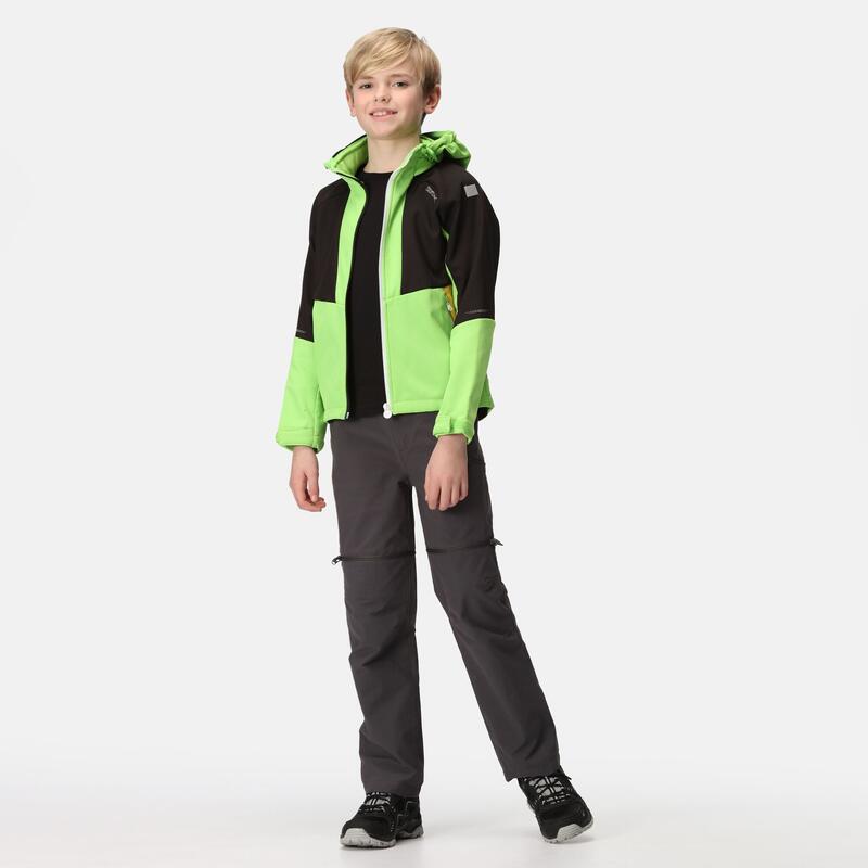 Haydenbury softshell wandeljas voor kinderen