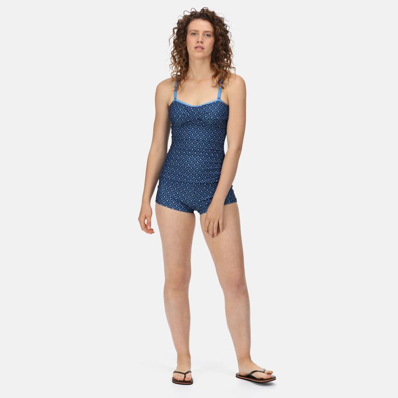 Aceana II Haut de tankini de bain pour femme - Marine