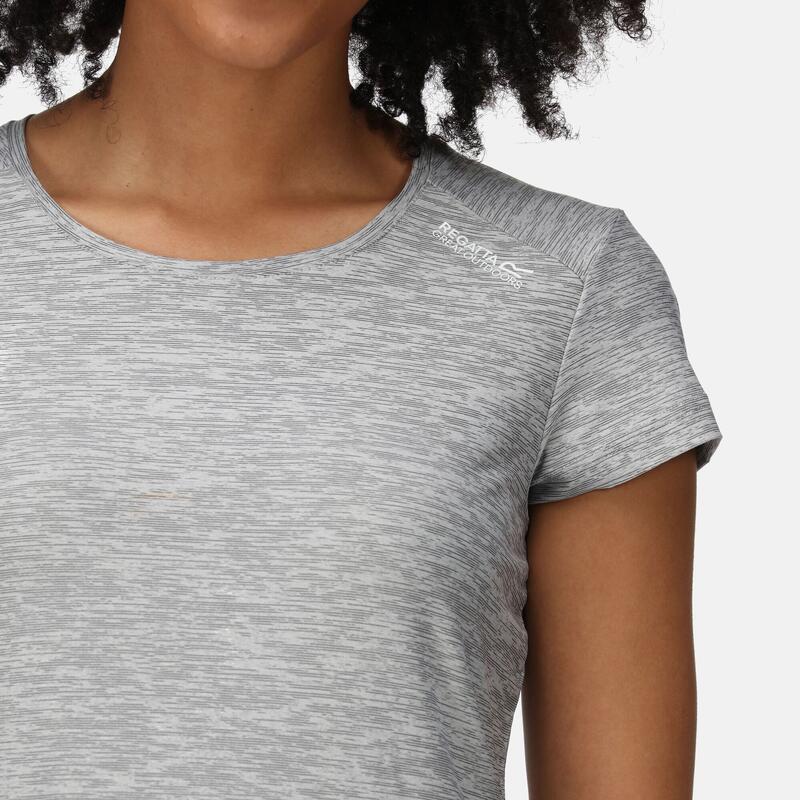 Limonite V T-shirt Fitness pour femme - Noir