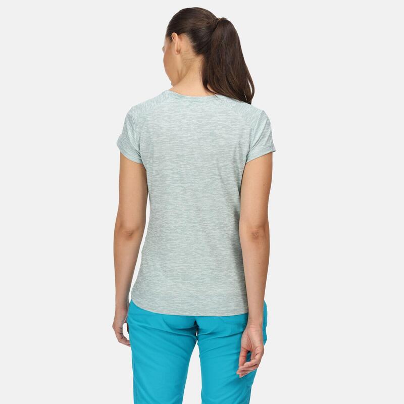T-Shirts e Camisas Mulher - Limonite V W - Turquesa
