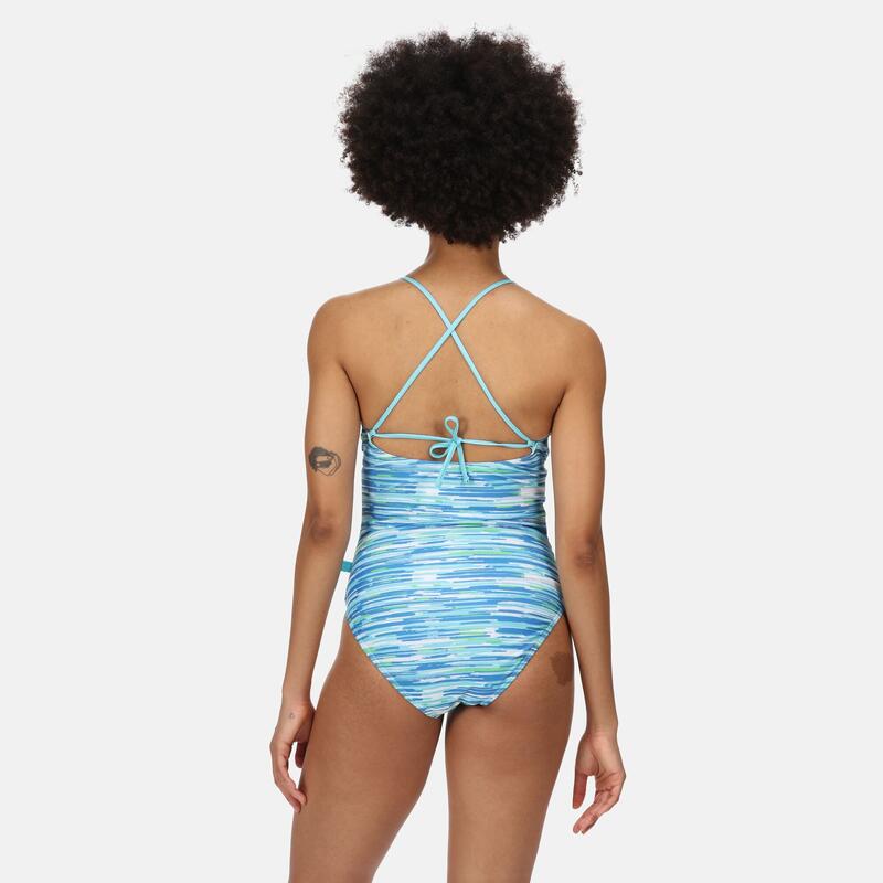 Halliday Maillot de bain pour femme - Bleu