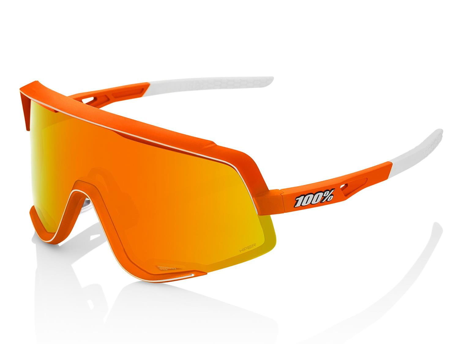100% Glendale - HiPER Spiegelglas - Soft Tact Neon Oranje