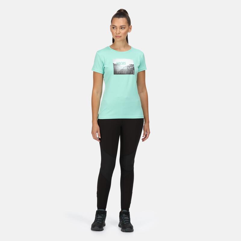 Fingal VI T-shirt Fitness pour femme - Vert