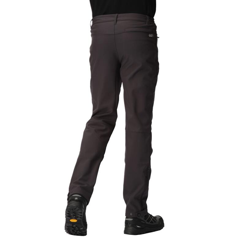 Geo II Homme Randonnée Pantalon Softshell  - Gris clair