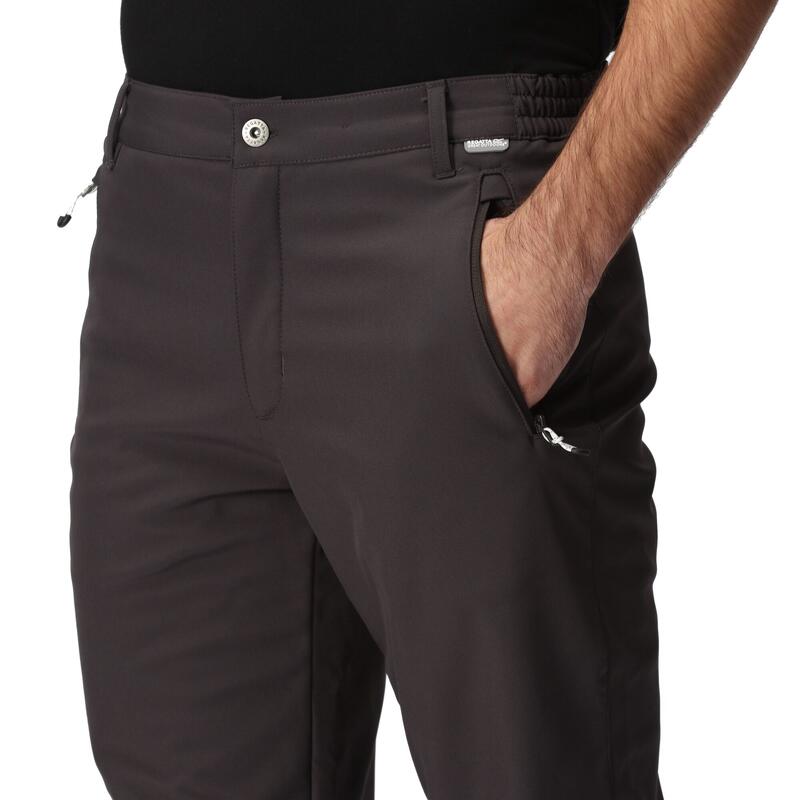 Męskie spodnie softshellowe Geo II szare