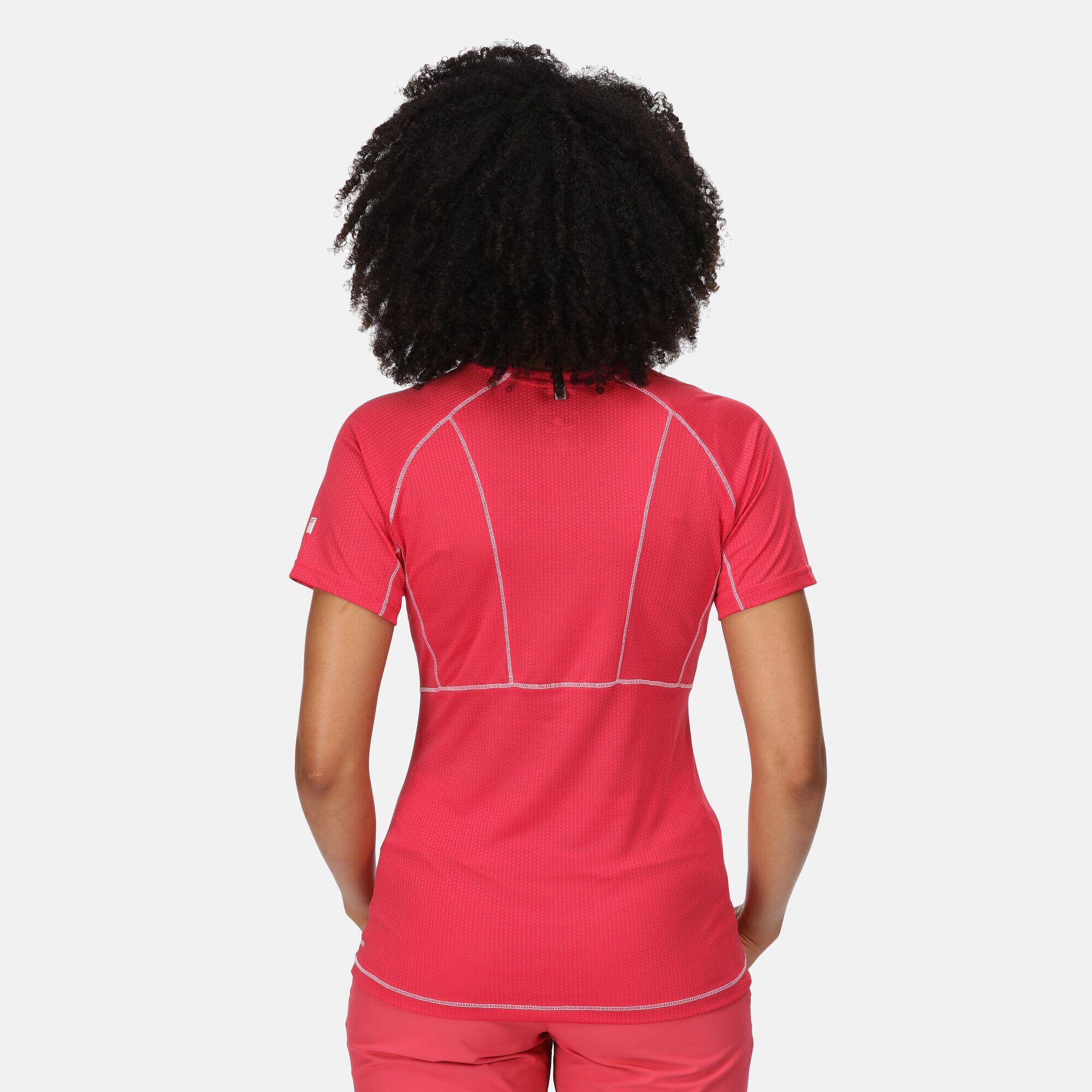 Devote II Women's Walking T-Shirt - Rethink Pink 2/5