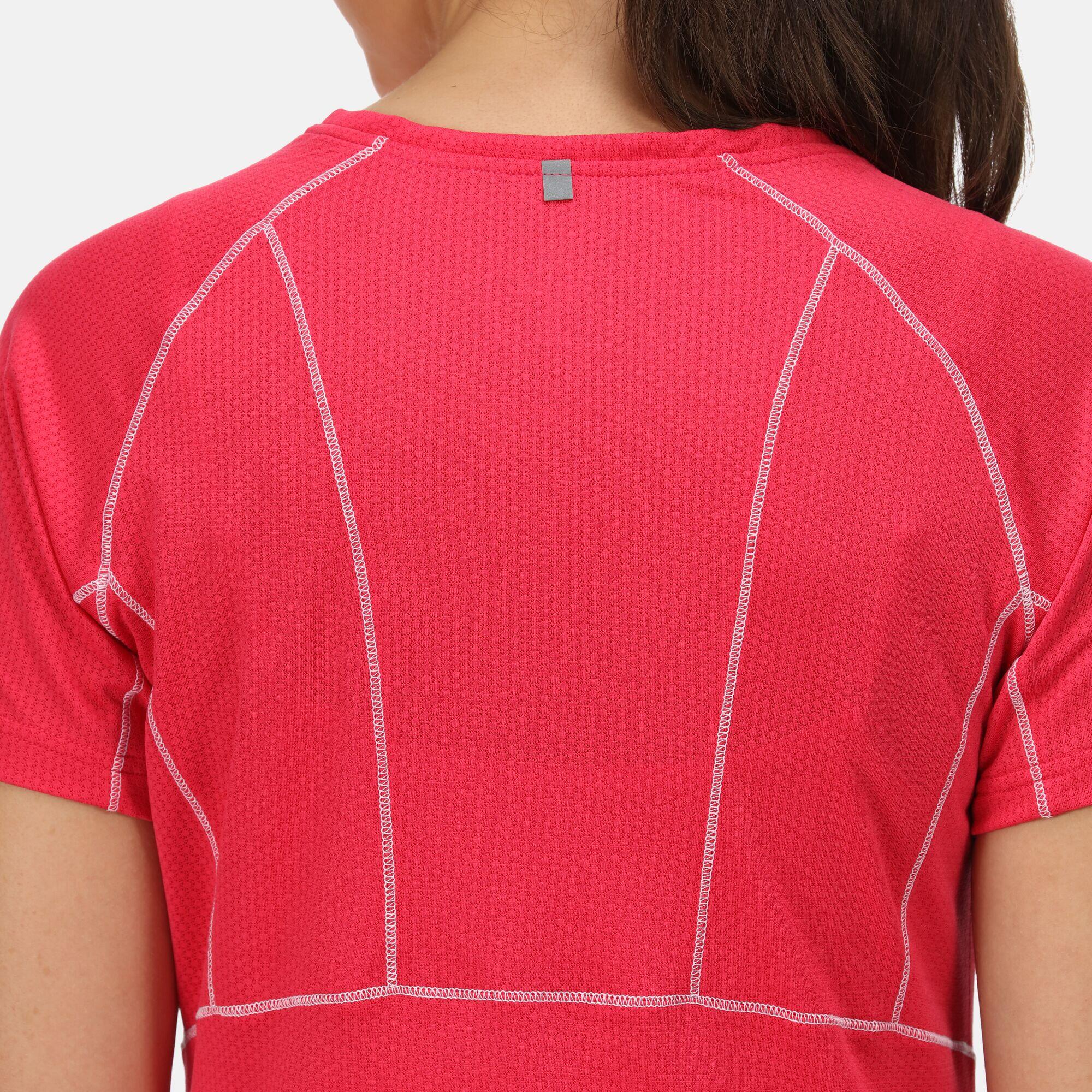 Devote II Women's Walking T-Shirt - Rethink Pink 4/5