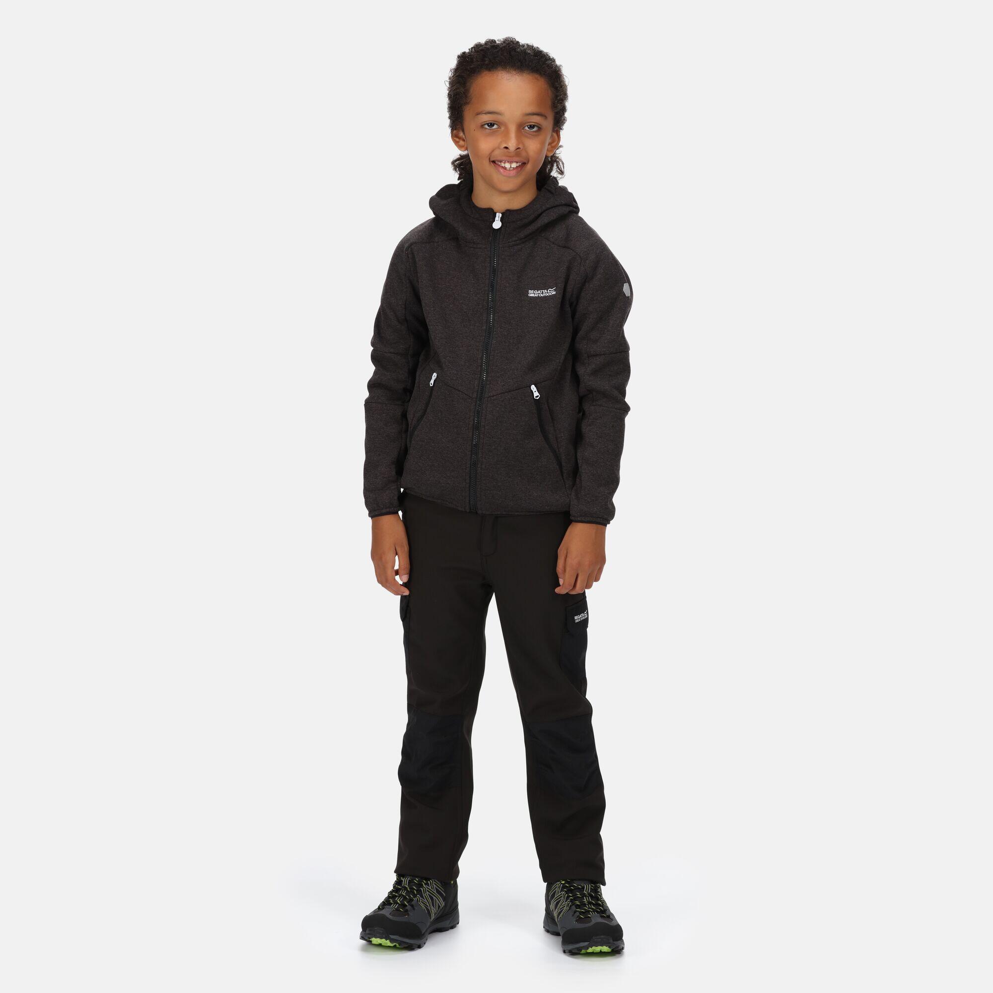 Maxwell Kids Walking Full Zip Fleece - Black 3/5