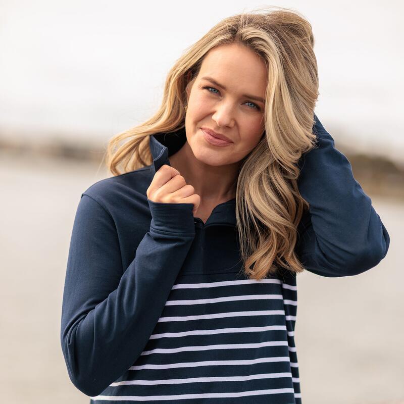 REGATTA Regatta Fleeces Camiola II DAMES Navy/WhitStr