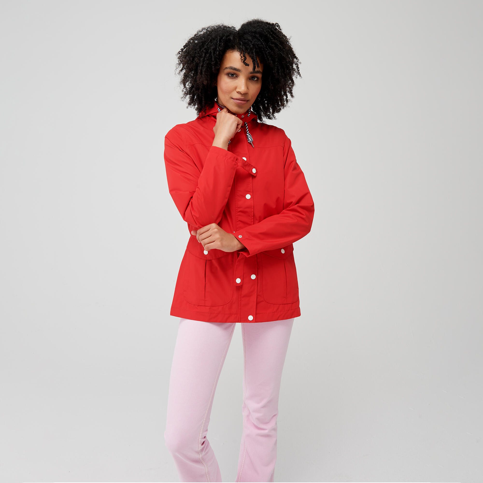 REGATTA Bayarma Women's Walking Cotton Jacket - True Red