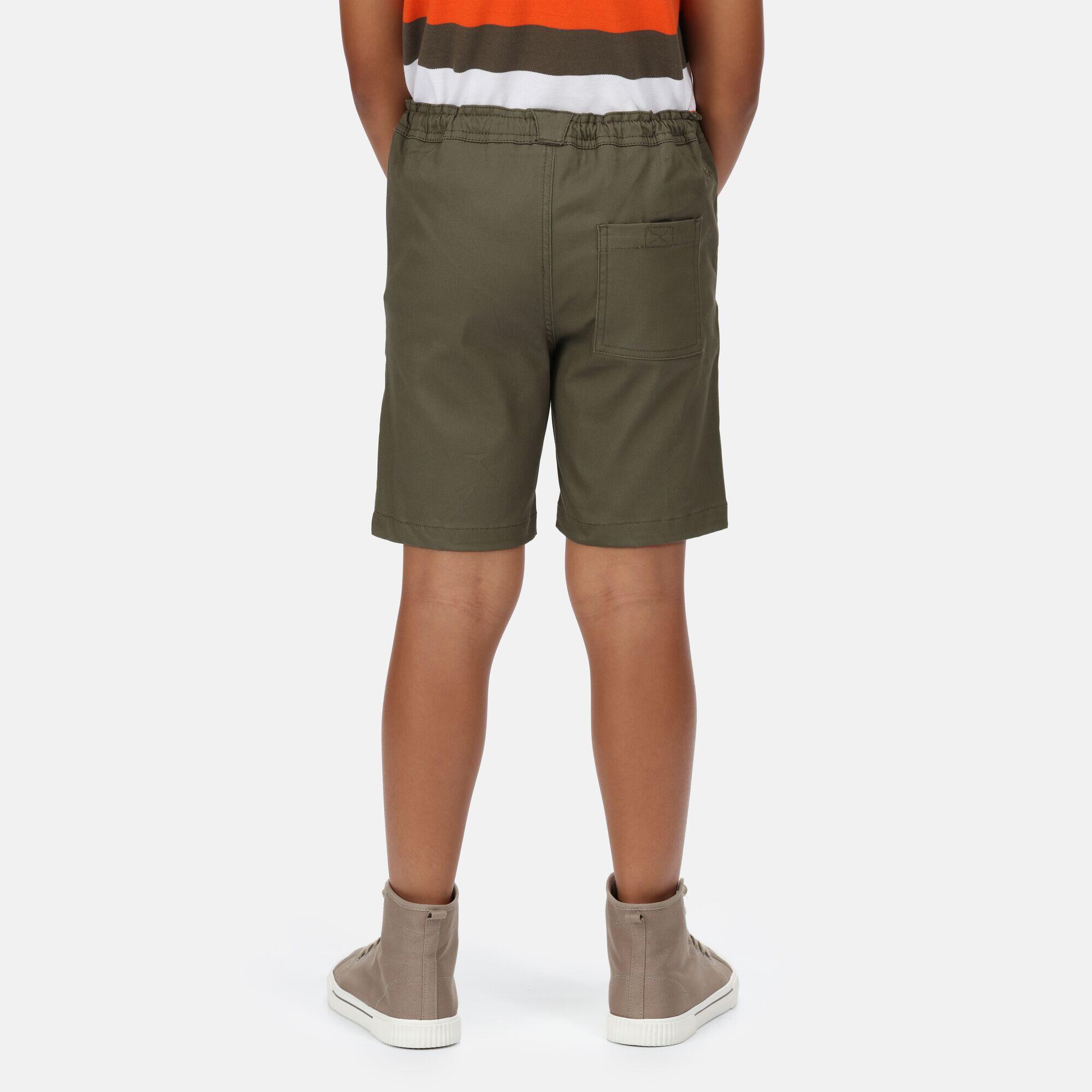 Alber Kids Walking Shorts - Grape Leaf Brown 2/5