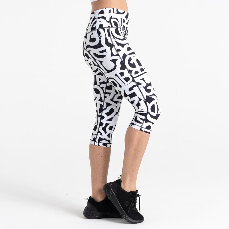 Damskie legginsy sportowe 3/4 Influential