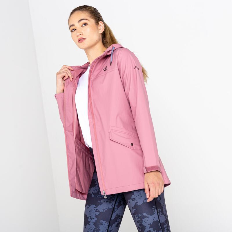 Lambent II Lange Wanderjacke für Damen - Pink