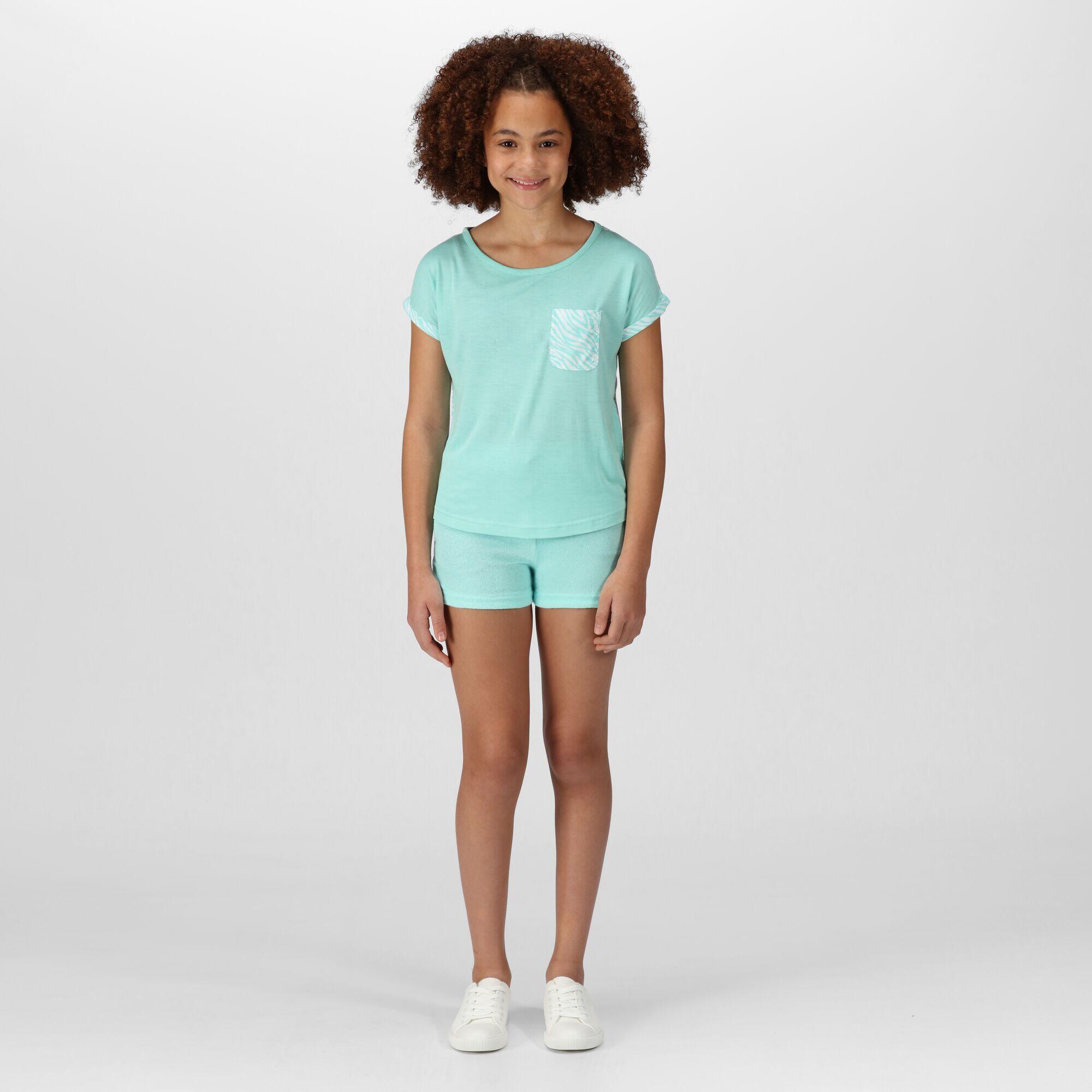 Dayana Kids Walking Shorts - Aruba Blue 3/5