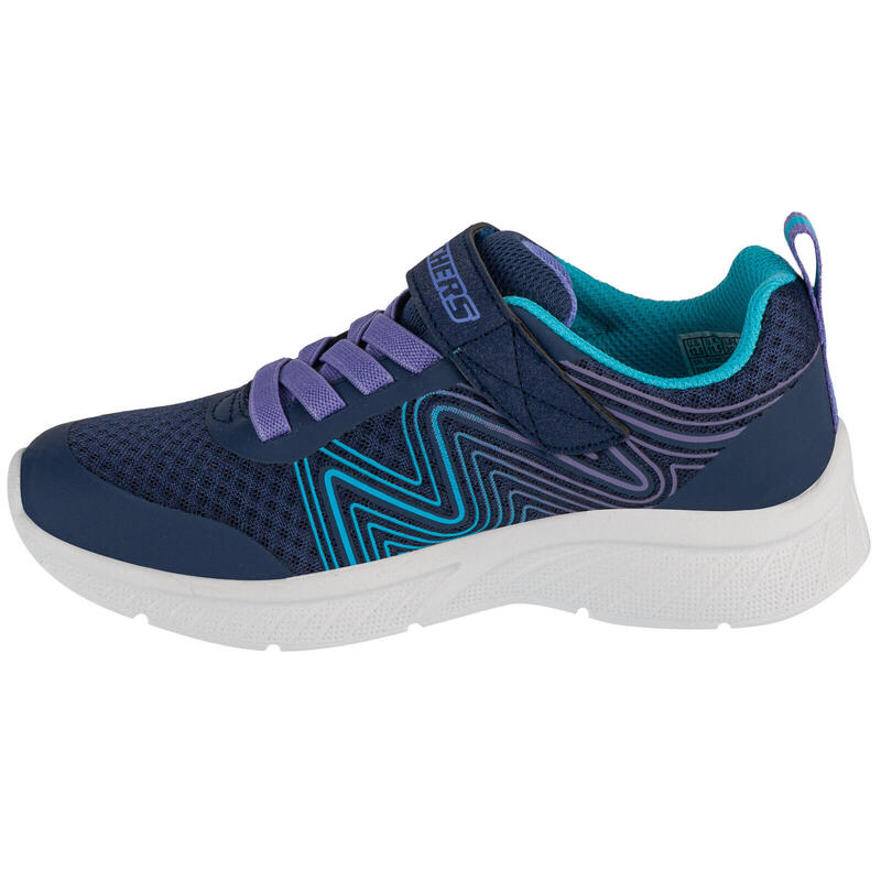 Gyerek gyalogló cipő, Skechers Microspec Plus - Swirl Sweet