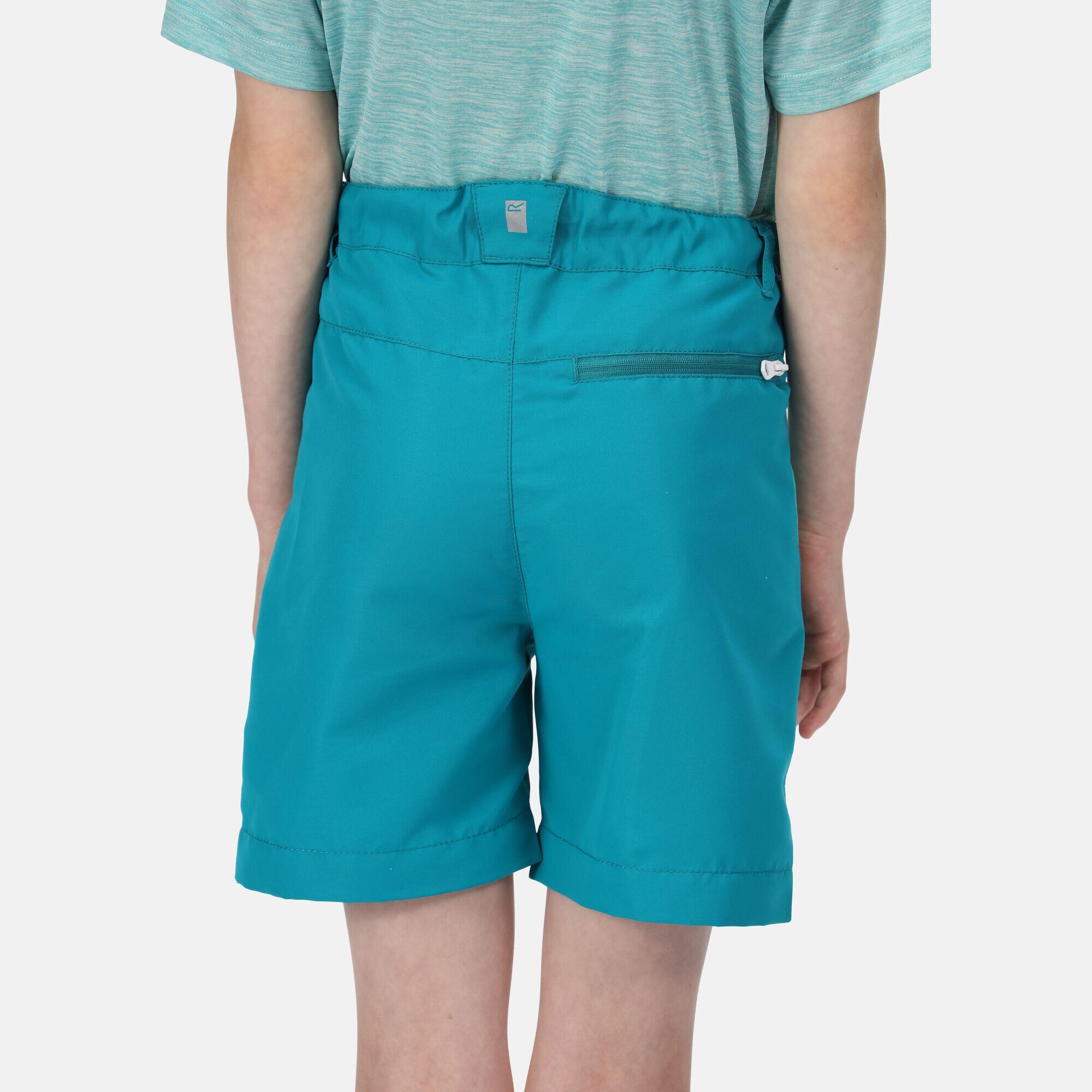 Sorcer Mountain II Kids Hiking Shorts - Enamel Blue 2/5