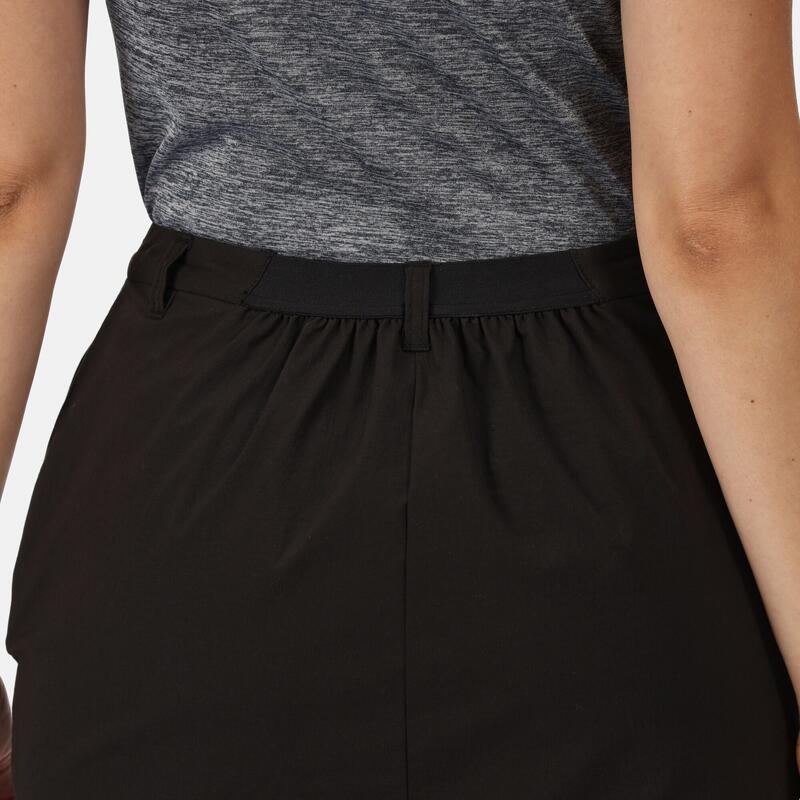 Highton II Acitve wandel skort voor dames - Zwart